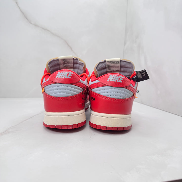 Nike Off White Dunk Uni Red 9.5UK