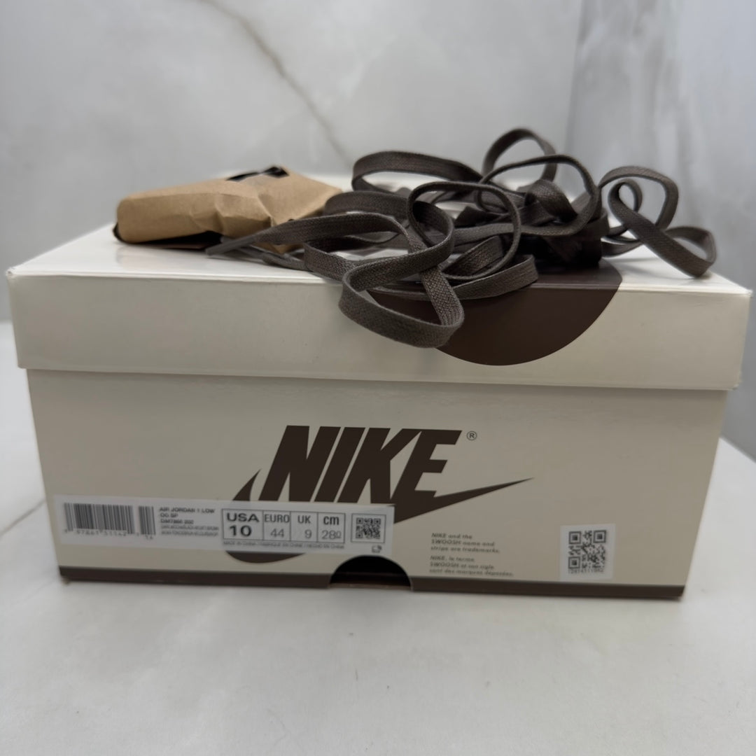 Jordan 1 Low Travis Scott Velvet 9UK