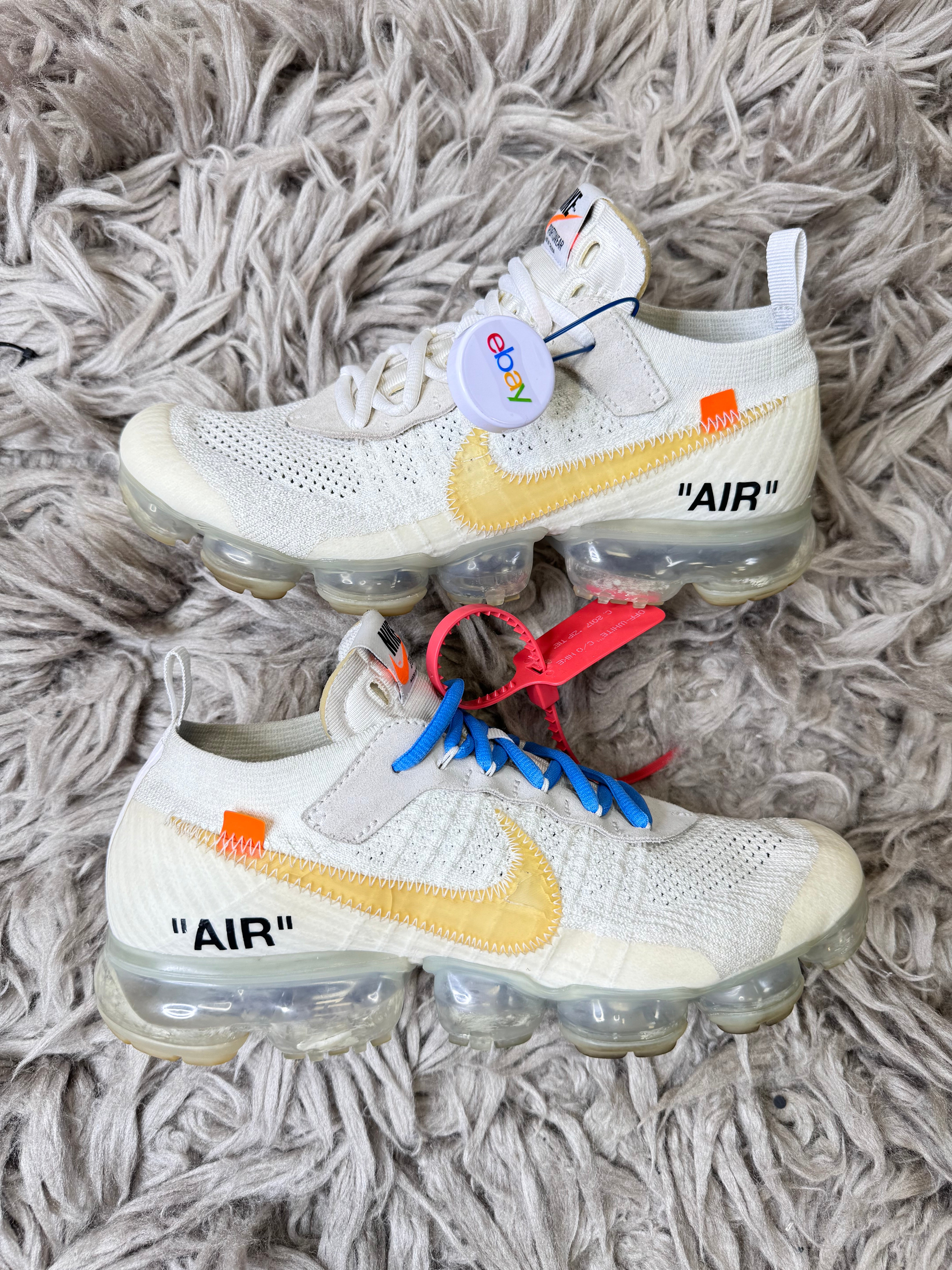 Nike off white Vapormax 7.5UK Plug JP