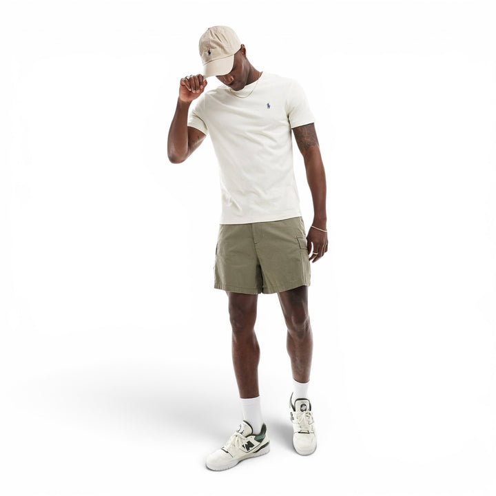 Ralph Lauren Slim Fit Custom Cream T-shirt
