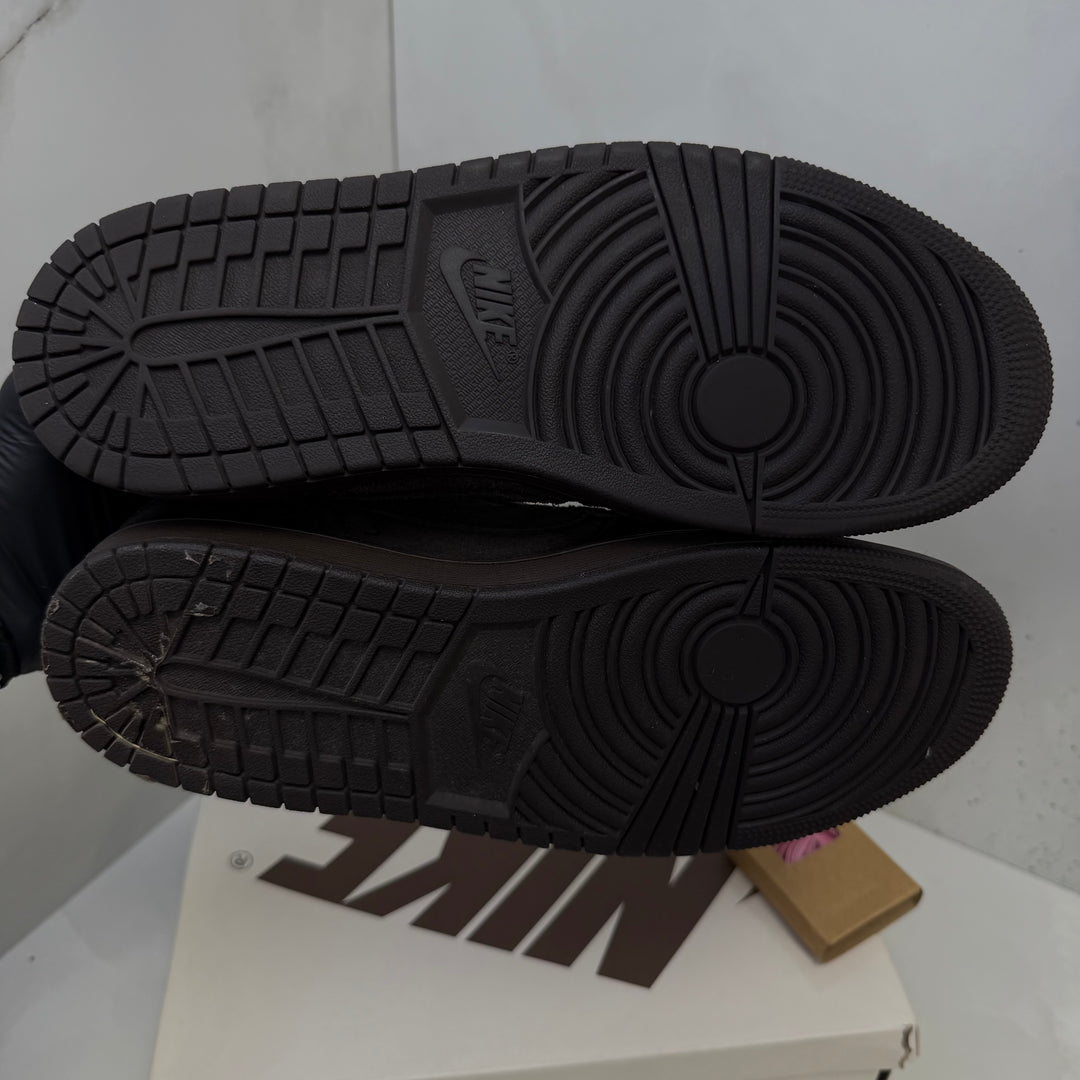 Jordan 1 Low Travis Scott Velvet Brown 8UK