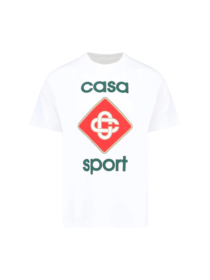 Casablanca White Sport T-Shirt (C7)