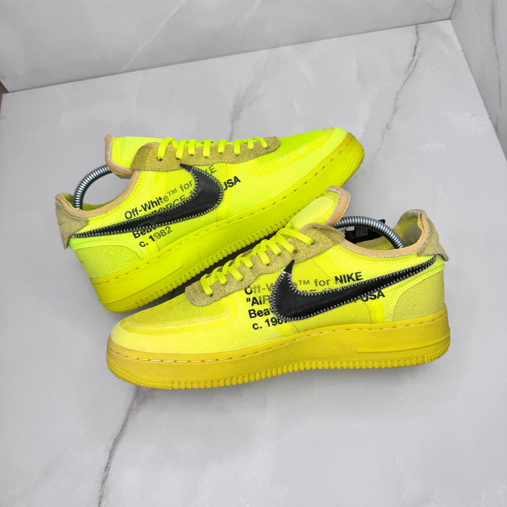 Nike AF1 Off White Volt 8UK