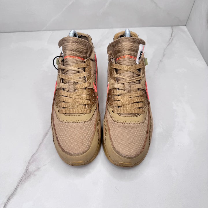 Nike Off White Air Max 90 Desert Ore 5.5UK