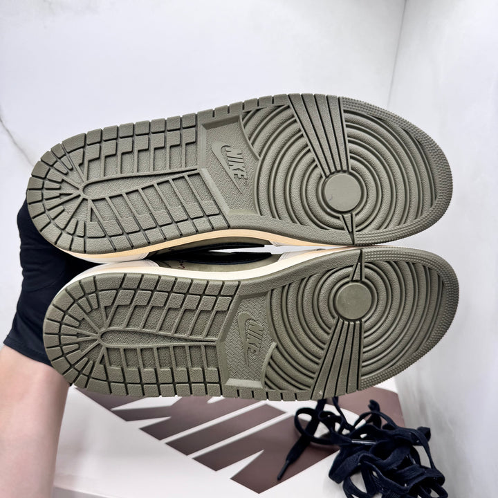 Jordan 1 Low Travis Scott Medium Olive 9UK