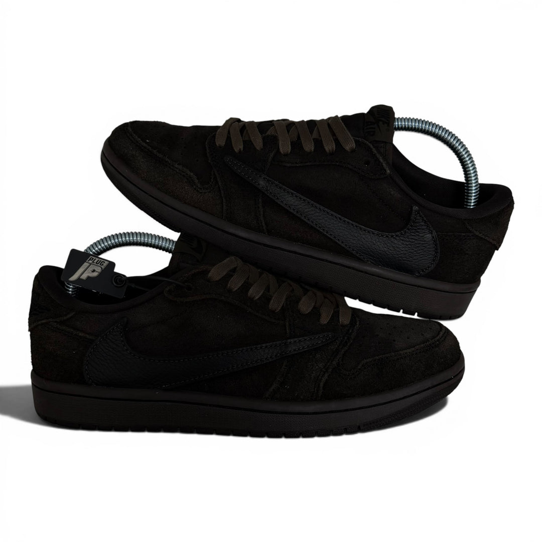 Jordan 1 Low Travis Scott Velvet Brown 7UK