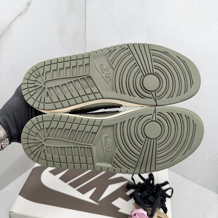 Jordan 1 Low Travis Scott Medium Olive 7UK (2199)