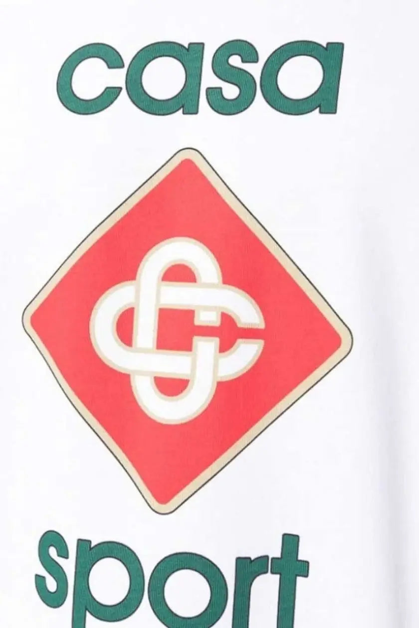 Casablanca White Sport T-Shirt (C7)
