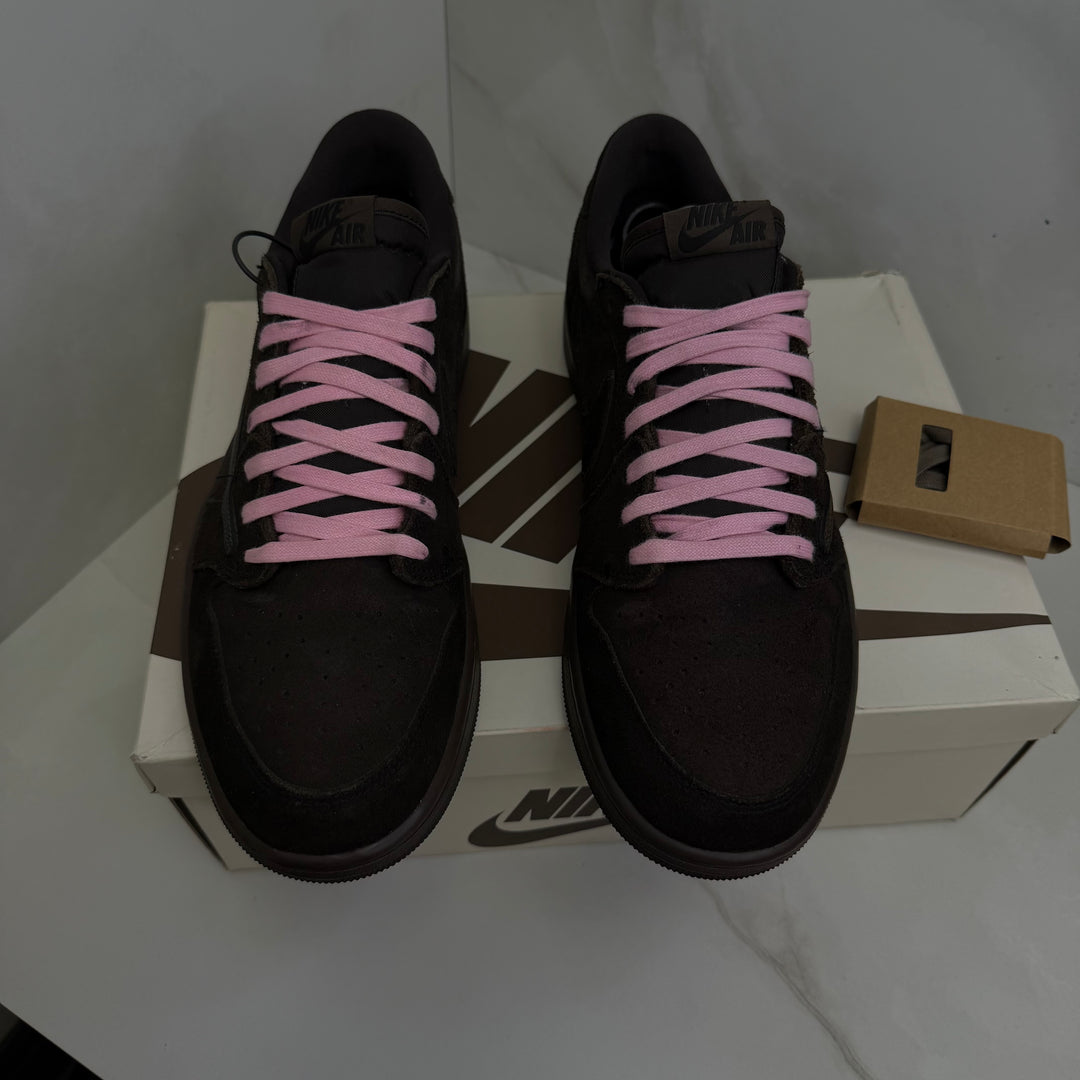 Jordan 1 Low Travis Scott Velvet Brown 10UK (2665)