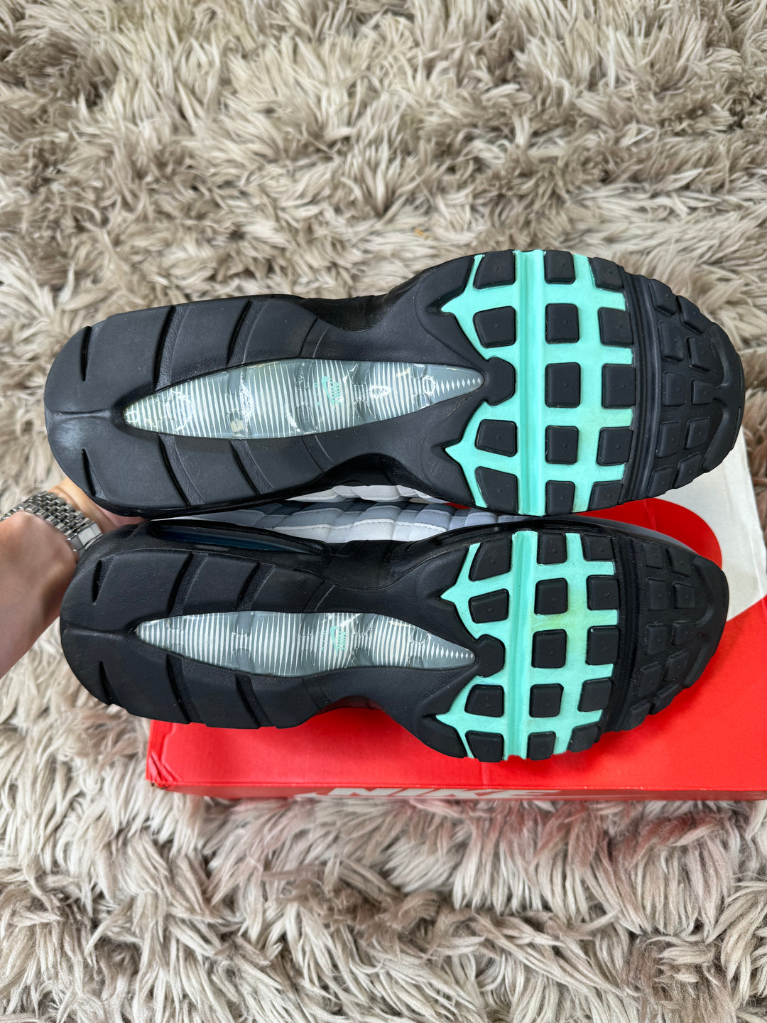 Nike air max 95 hyper turquoise 12UK