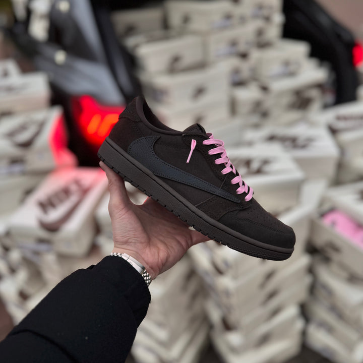 Jordan 1 Low Travis Scott Velvet Brown | Brand New | All Sizes