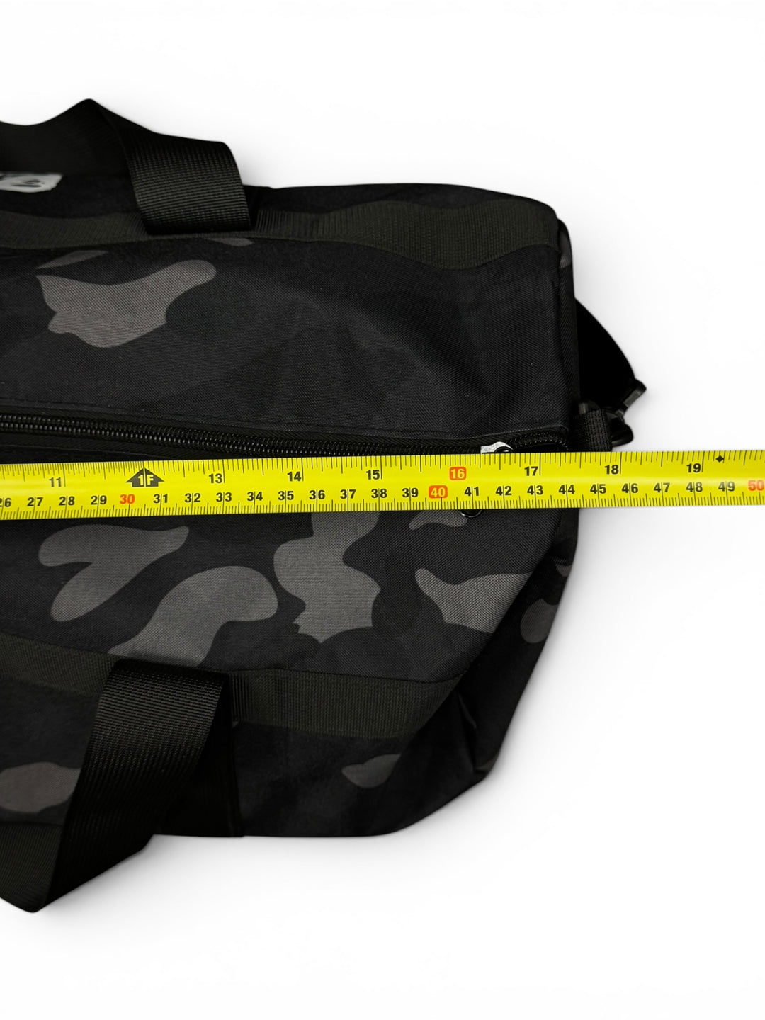 Bathing Ape Black Travel Duffle Bag With Cross Body strap