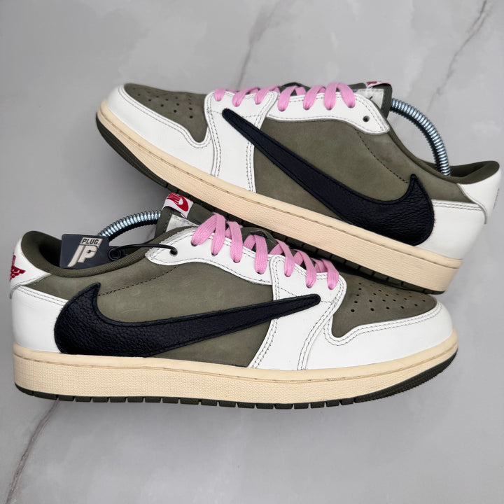 Jordan 1 Low Travis Scott Medium Olive 8.5UK