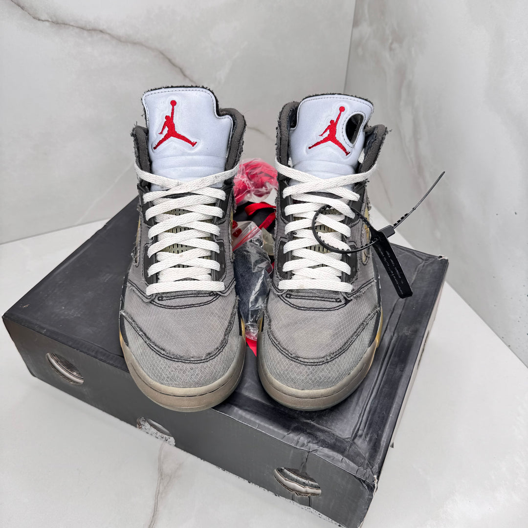 Jordan 5 Off White Muslin 7.5UK