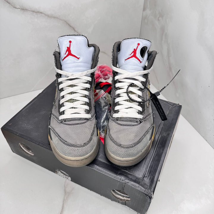Jordan 5 Off White Muslin 7.5UK