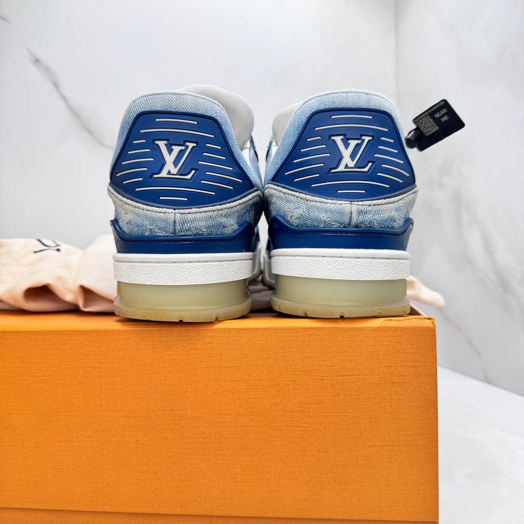 Louis Vuitton Trainers Denim LV7.5