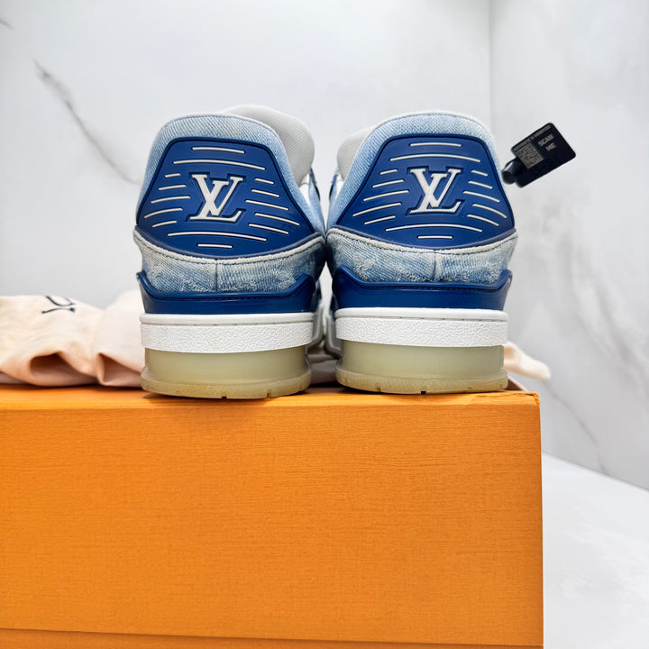 Louis Vuitton Trainers Denim LV7.5