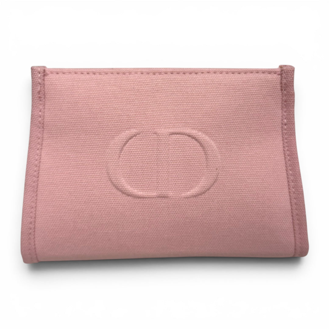 DIOR Beauty Pink Fabric Cosmetics Bag
