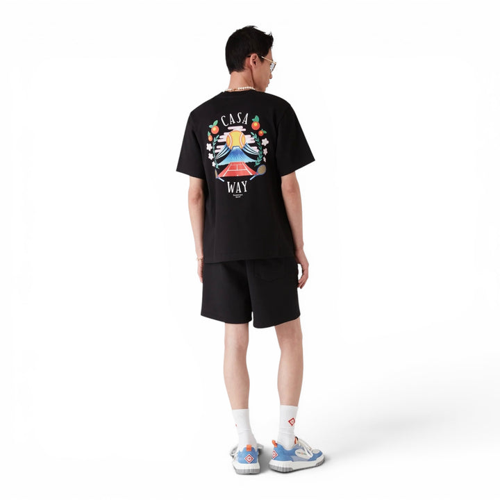 Casablanca Casa Way Mountain Black T-shirt