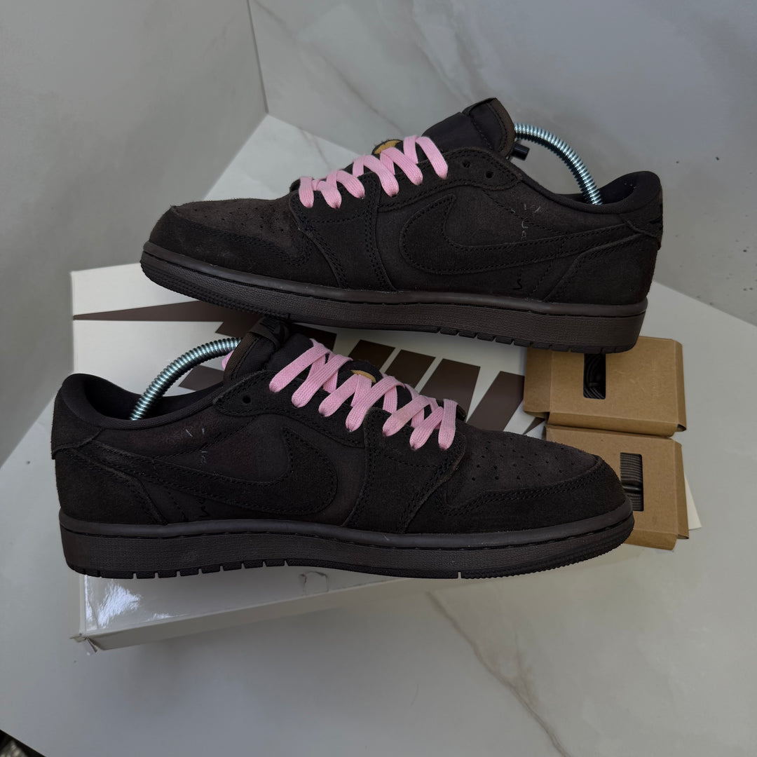 Jordan 1 Low Travis Scott Velvet Brown 7.5UK (2470)