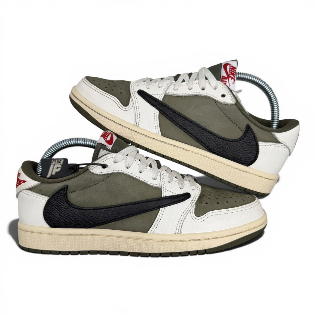 Jordan 1 Low Travis Scott Medium Olive 6UK (2492)