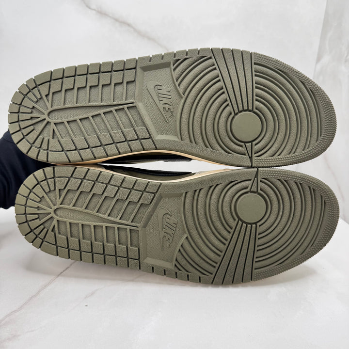 Jordan 1 Low Travis Scott Medium Olive 11UK