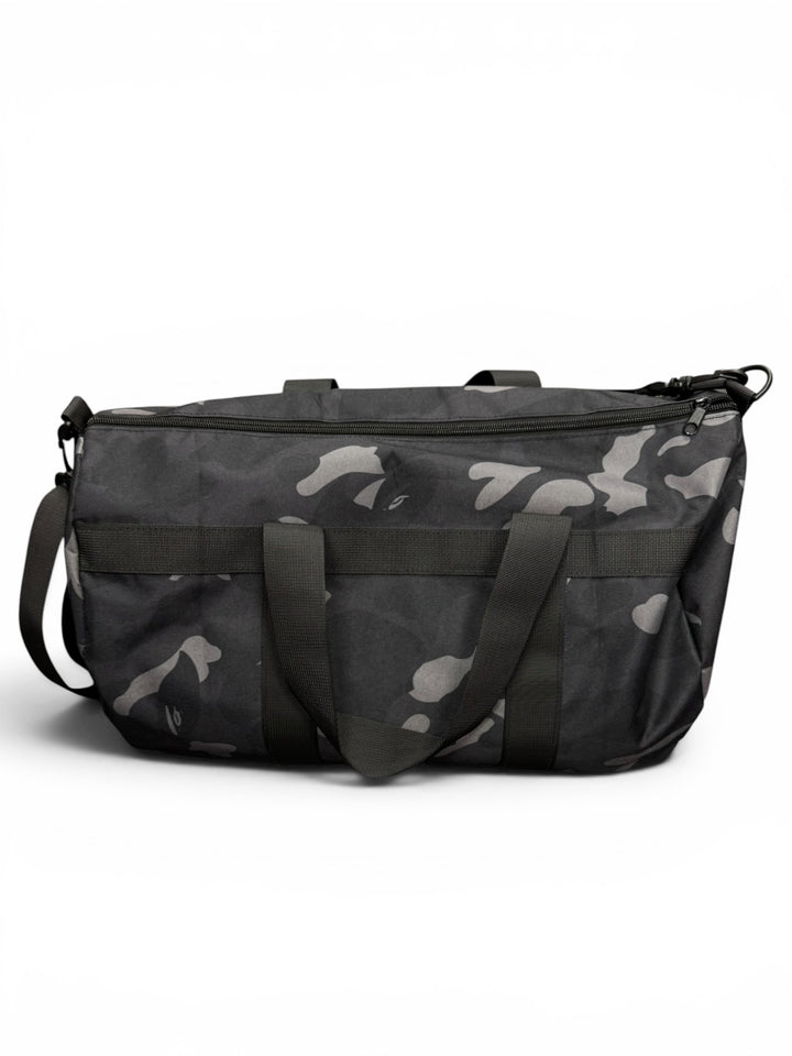 BAPE Black Camo Travel Duffle Bag With Cross Body Strap brand new