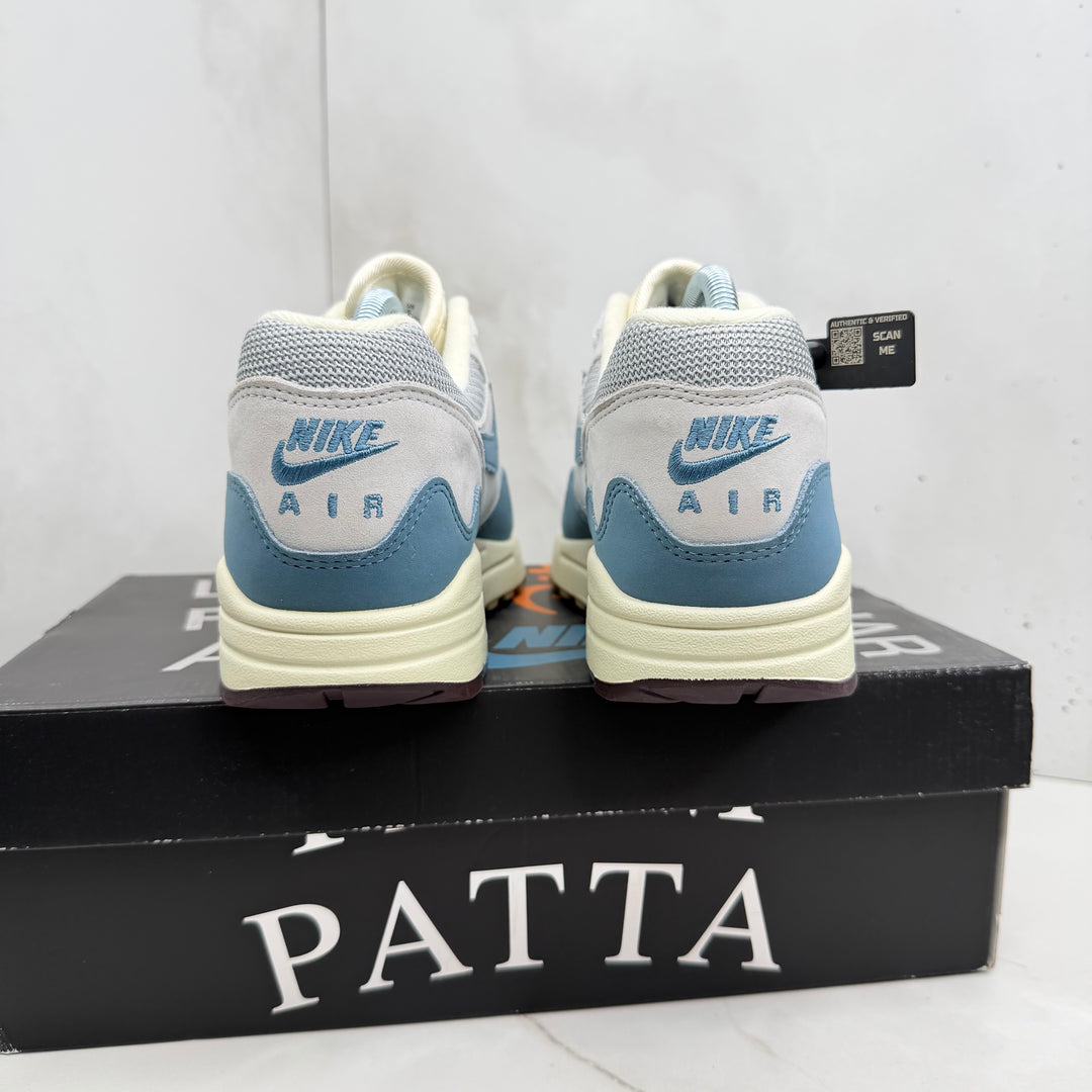 Nike Air Max 1 Patta Aqua 8UK