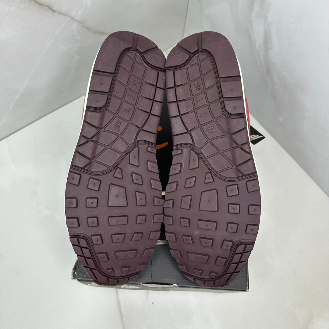 Nike Air Max 1 Patta Maroon With Bracelet (Brand New)