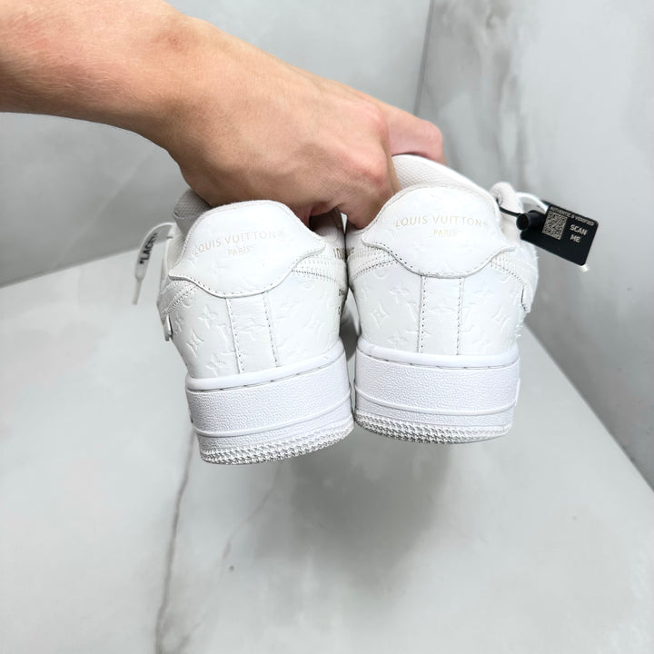 Louis Vuitton Air Force 1 White LV6.5US (Fits 6UK/6.5UK)