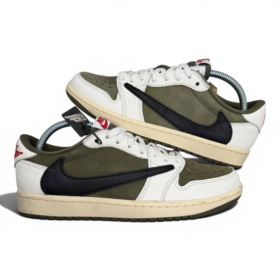 Jordan 1 Low Travis Scott Medium Olive 7UK (2495)