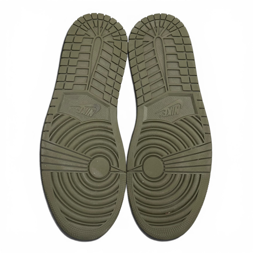 Jordan 1 Low Travis Scott Medium Olive 8.5UK (2491)