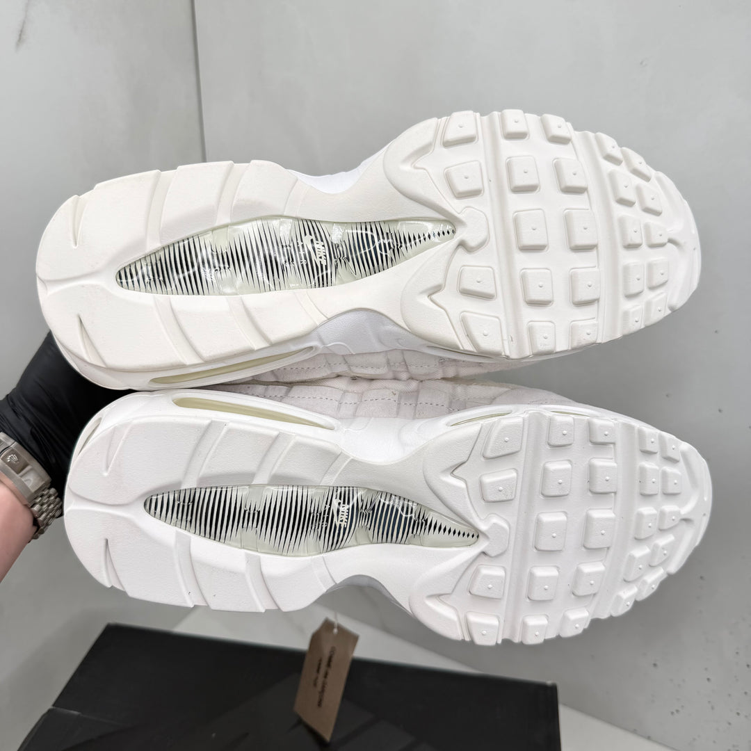 Nike Air Max 95 CDG White 7.5UK (DS/Tried on) (2550)