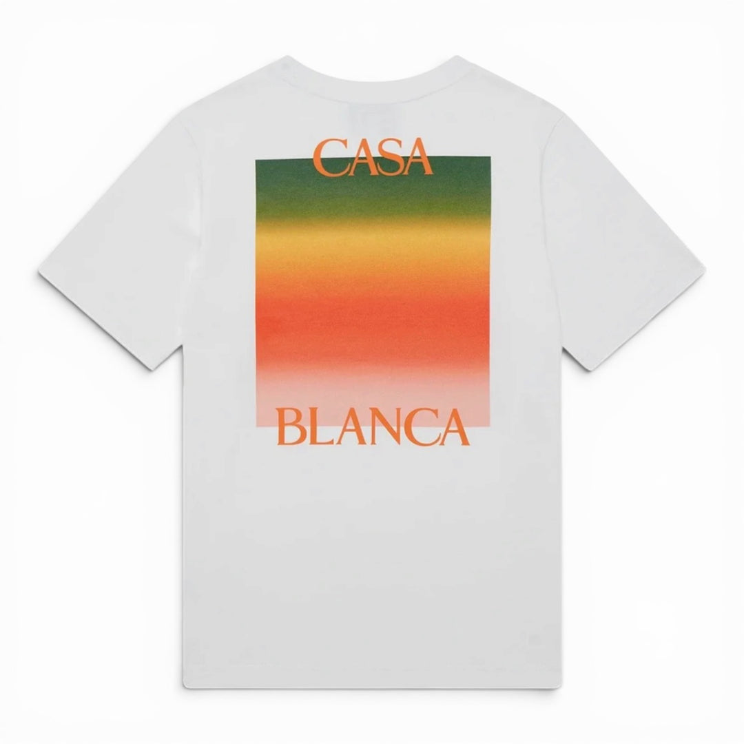 Casablanca Gradient White T-shirt
