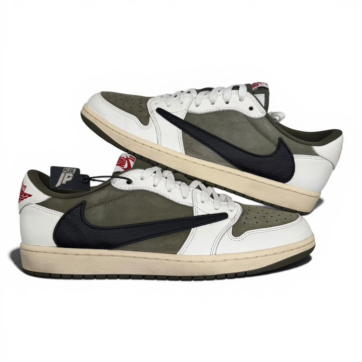Jordan 1 Low Travis Scott Medium Olive 12UK