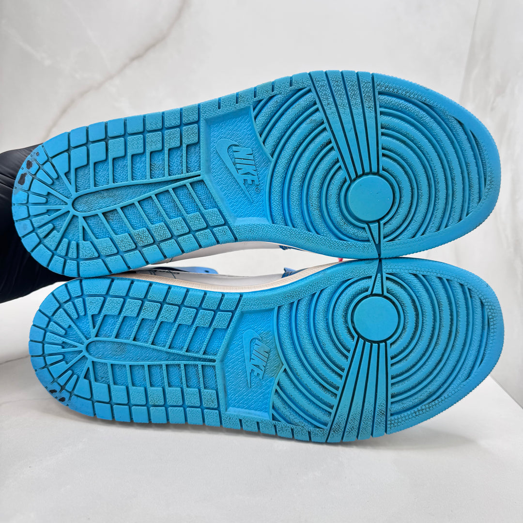 Jordan 1 High Off White UNC 7UK