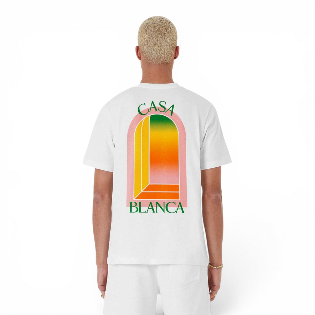 Casablanca L’Arche Pink White T-shirt