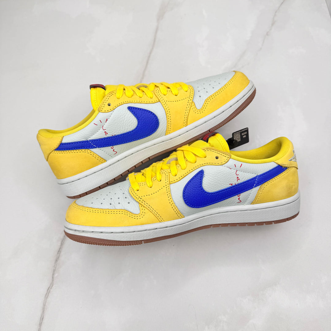Jordan 1 Low Travis Scott Canary 6.5UK