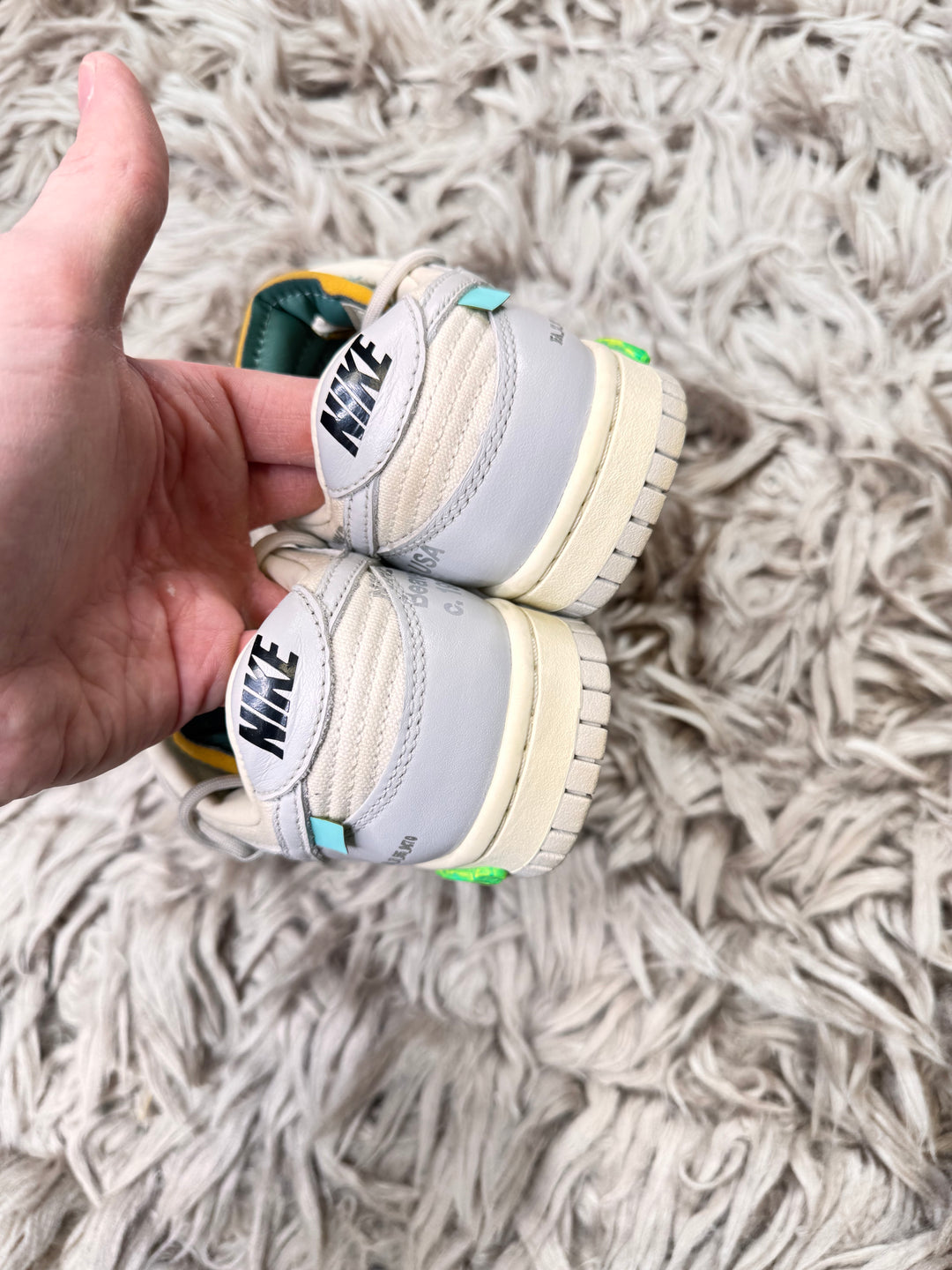 Nike off white dunk lot 42 4UK