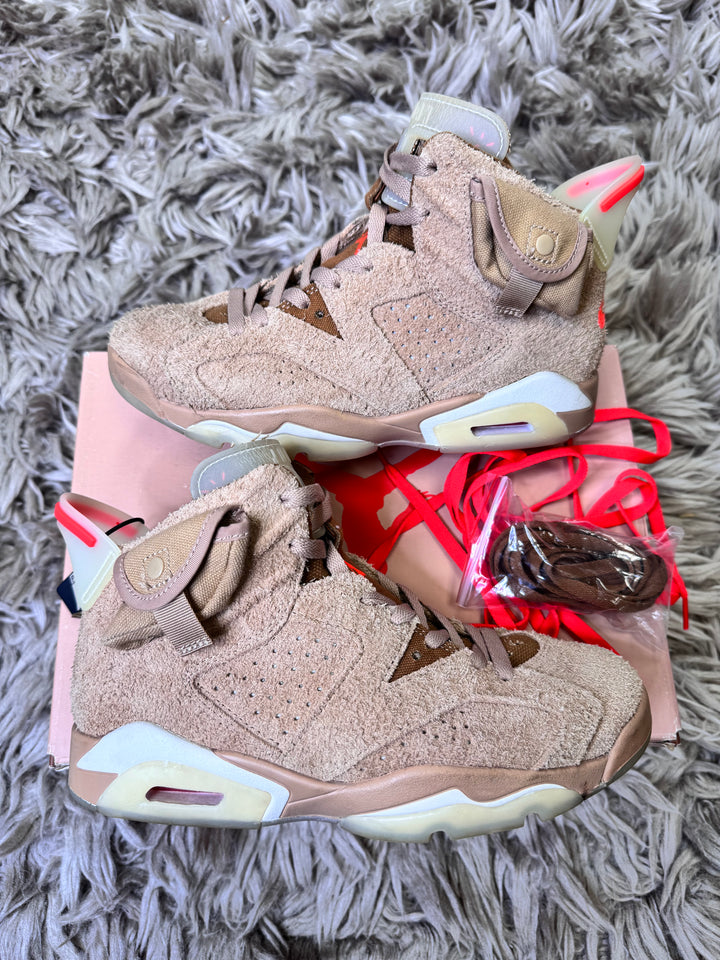 Jordan 6 Travis Scott khaki 6UK