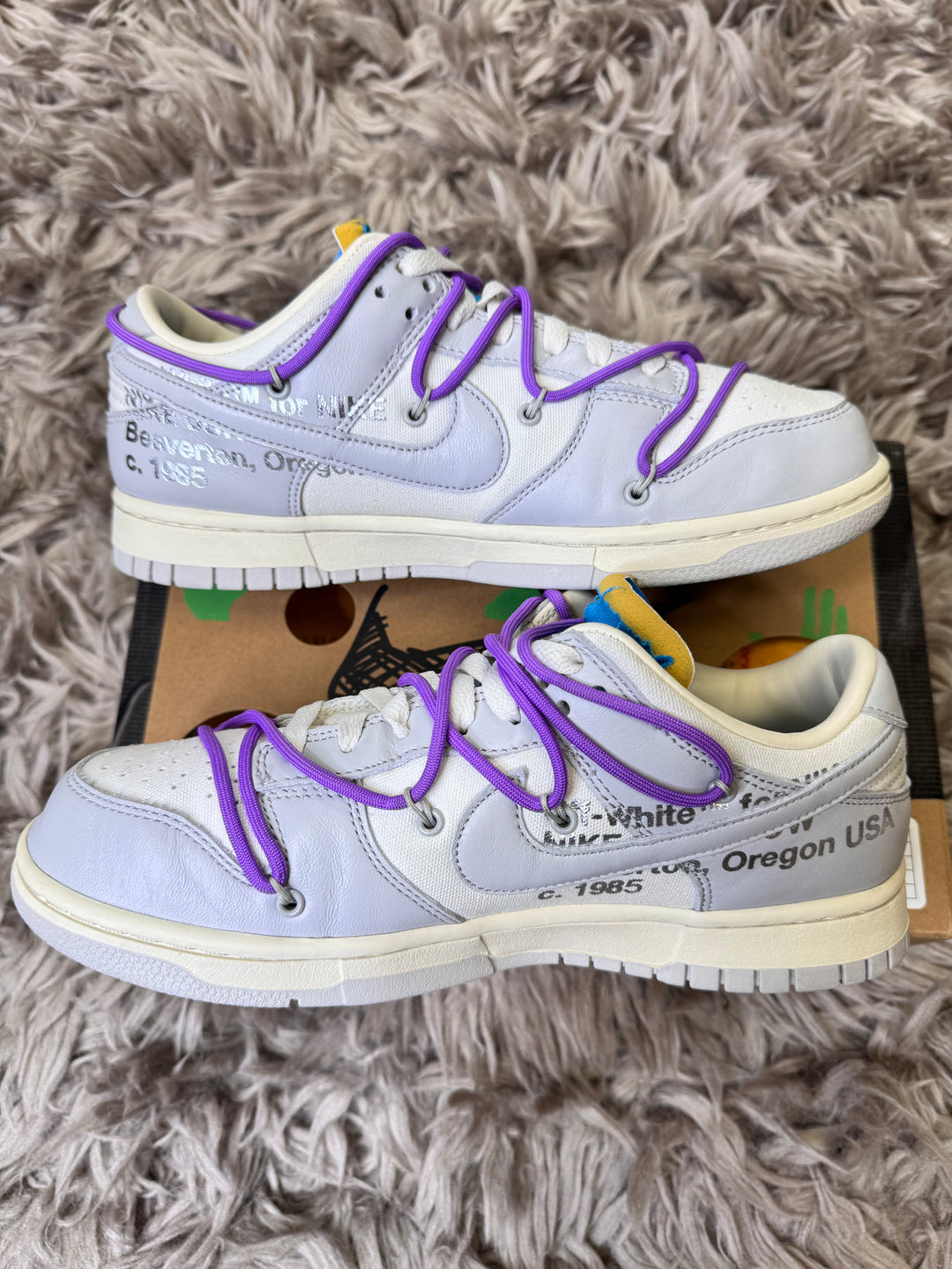 Nike off white dunk lot 47 7.5UK