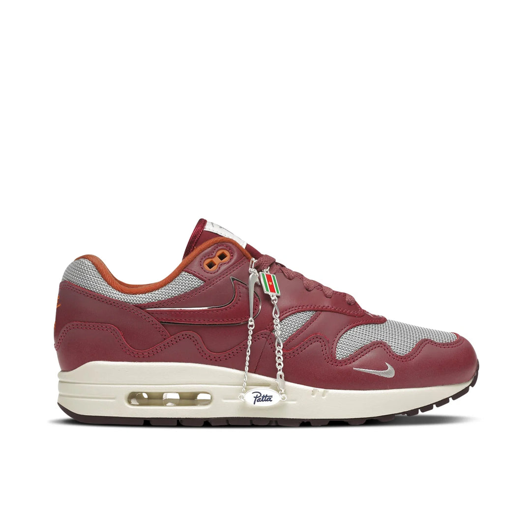Nike Air Max 1 Patta Maroon
