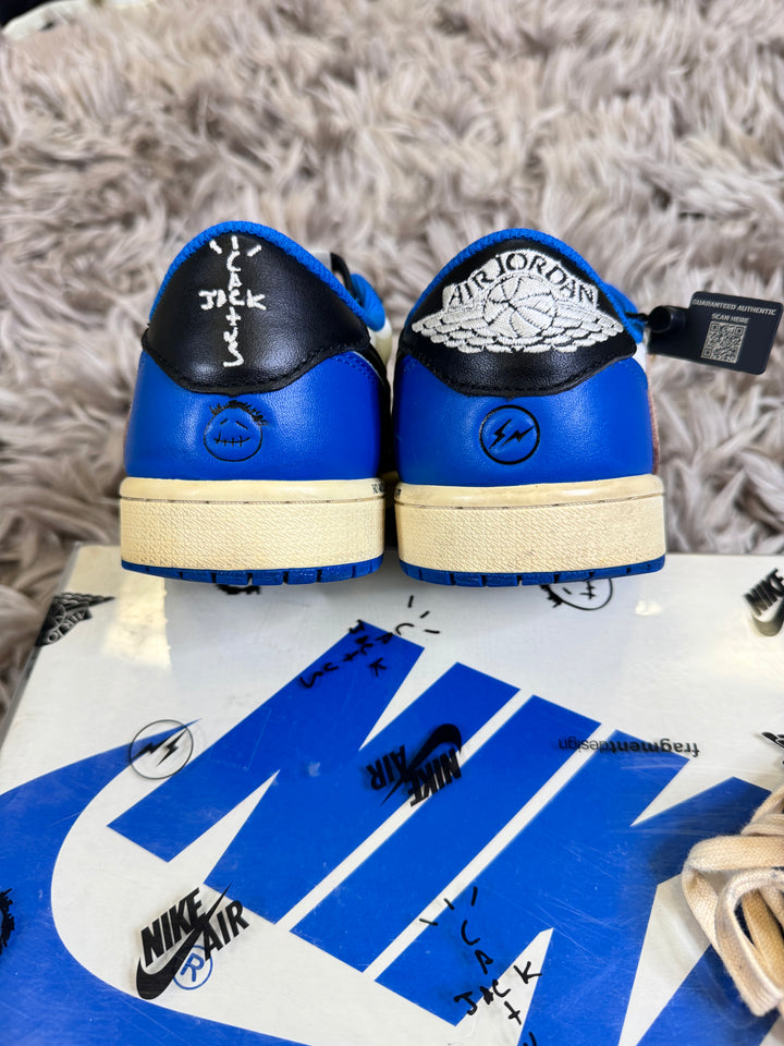 Jordan 1 Low Travis Scott Fragment 7UK