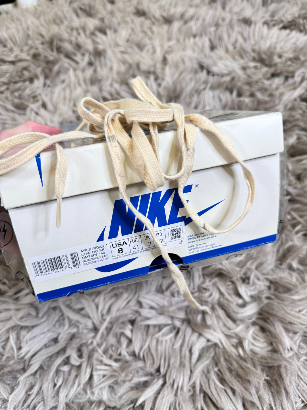 Jordan 1 Low Travis Scott Fragment 7UK