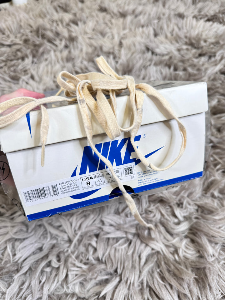 Jordan 1 Low Travis Scott Fragment 7UK