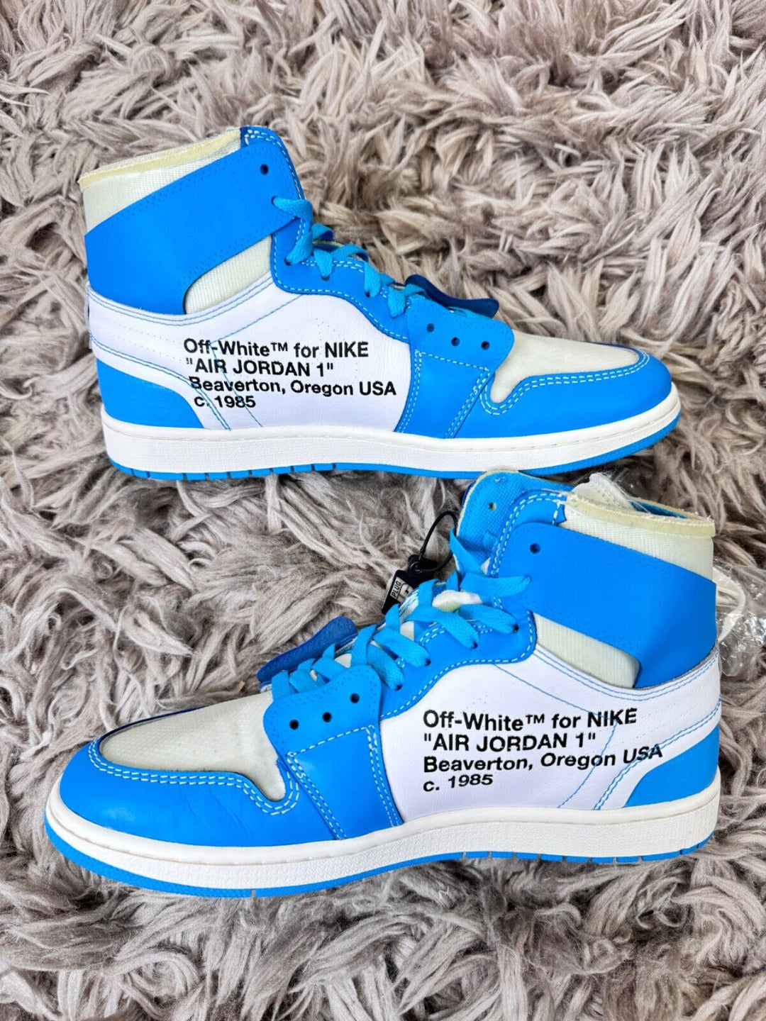 Jordan 1 High OG Off White UNC 10UK