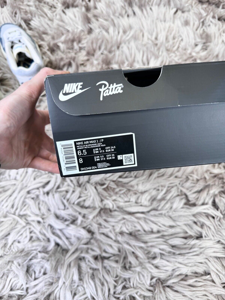 Nike Air Max 1 Patta Aqua Noise 6UK