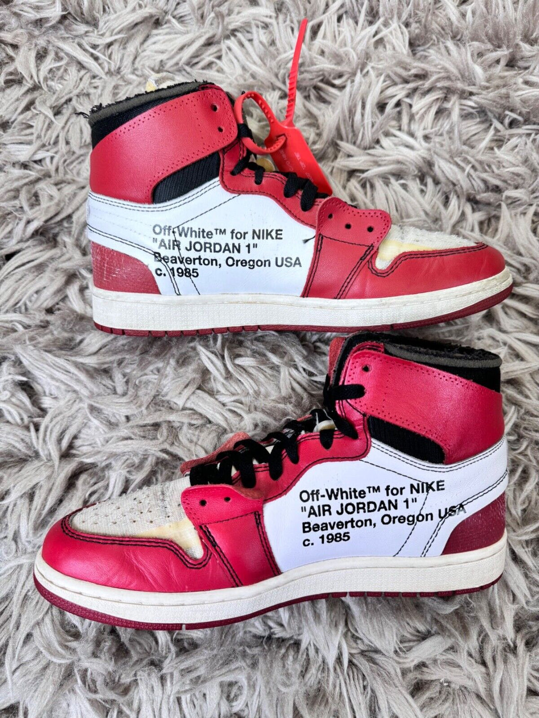 Jordan 1 High Off White Chicago 9UK