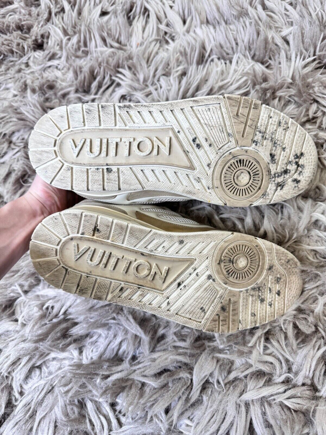 Louis Vuitton Skate Beige 8.5UK