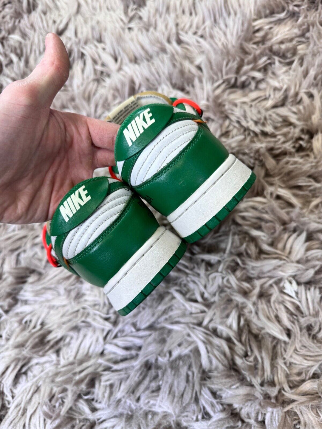 Nike Dunk Low Off White Pine Green 9.5UK